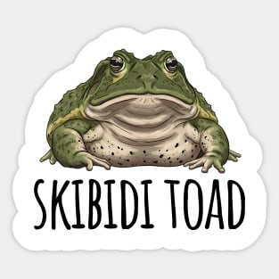 Skibidi Toad, because of course it is, bruh Sticker